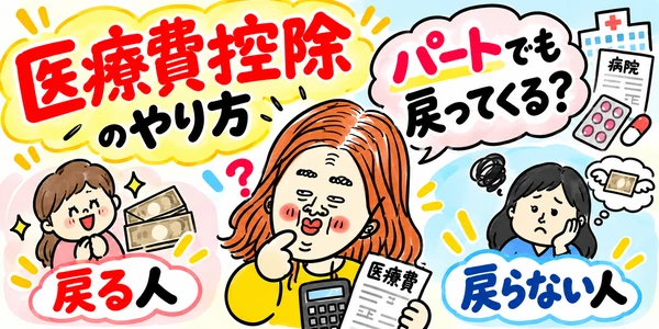 医療費控除の仕組みを紹介するアイキャッチャ